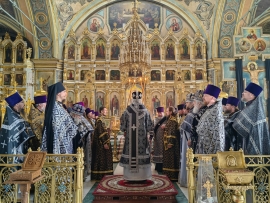 Соборная исповедь епархиального духовенства