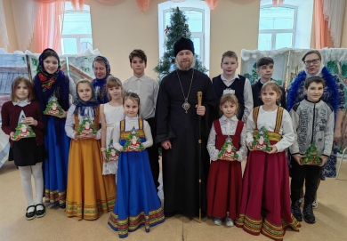 В Воскресной школе при Казанском соборе состоялась «Рождественская встреча»