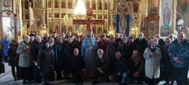 Крестный ход «Святая Русь» переместился из Казанского собора в Вознесенский монастырь