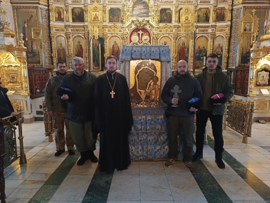 В Казанский собор прибыла чудотворная Табынская икона