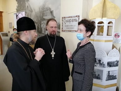 Выставка «Артефакты Сызранских храмов» открыла череду юбилейных мероприятий в честь 150-летия Казанского собора
