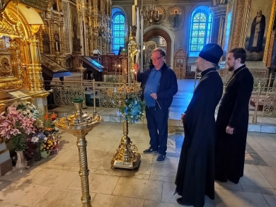 Сергей Степашин посетил Казанский собор г.Сызрани